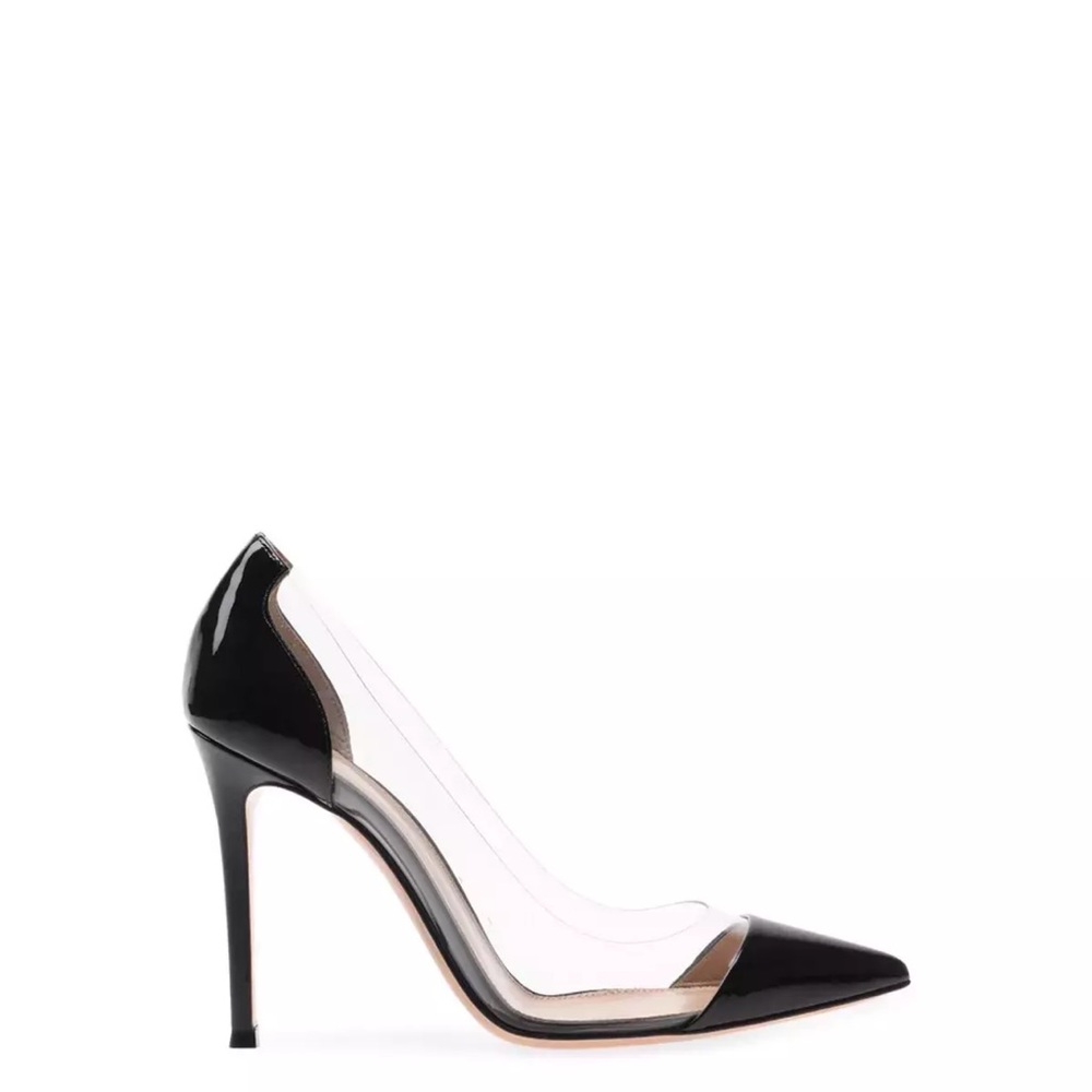 Gianvito Rossi Women's Plexi Pumps size 36 1/2